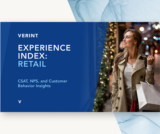The Verint Experience Index: Retail
